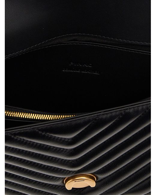 Pinko Black 'Classic Love Bag One' Crossbody Bag