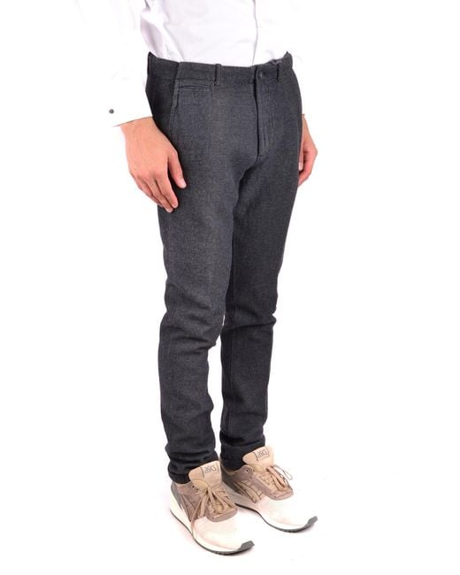 Daniele Alessandrini Blue Trousers for men