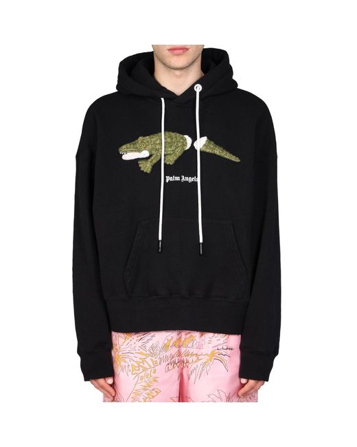 Palm angels alligator hoodie sale