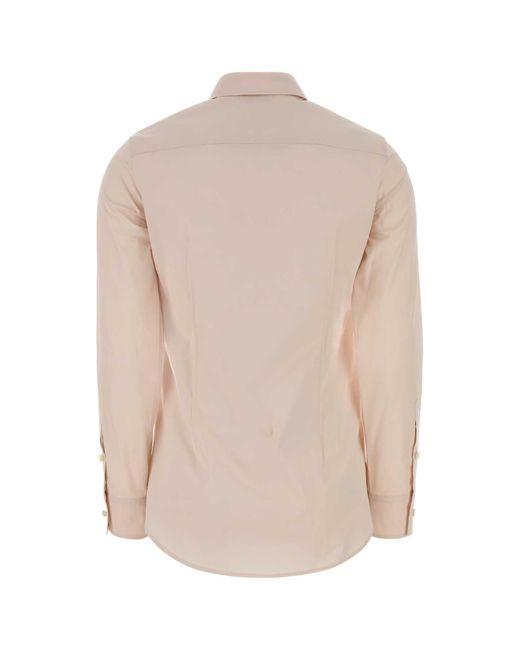 Jil Sander Natural Regular Solid Shirt