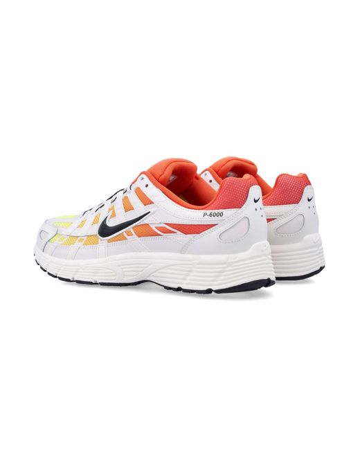 Nike White Revived 2000S Running Style Sneakers