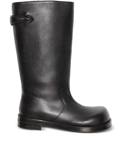 Acne Black Fn Wn Shoe001051