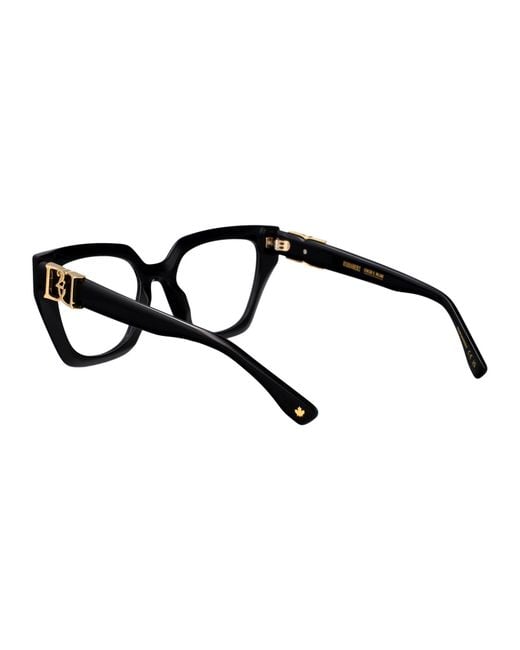 DSquared² Black Acetate Glasses