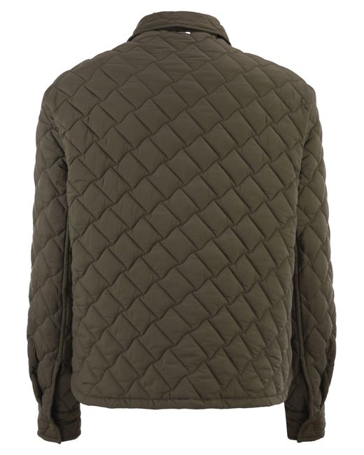 Herno Green Shirt-Style Jacket