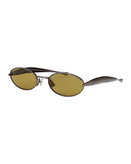 Bottega Veneta Yellow Sunglasses