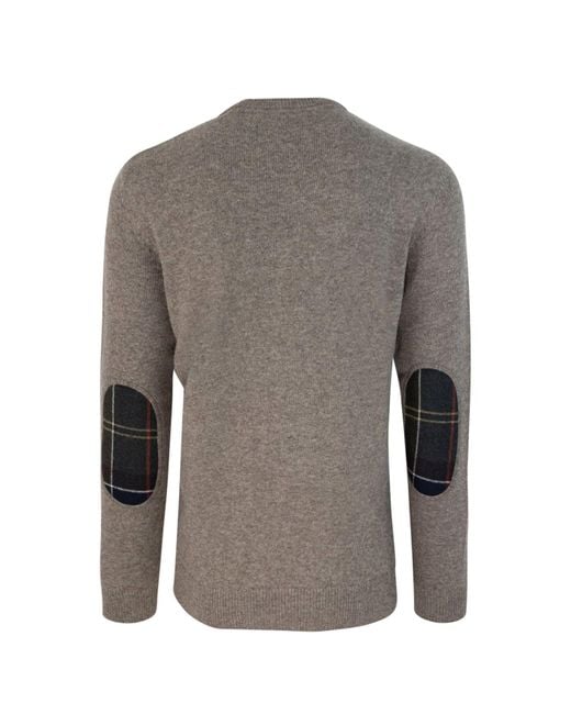 Barbour Gray Maglione Essential Tisbury