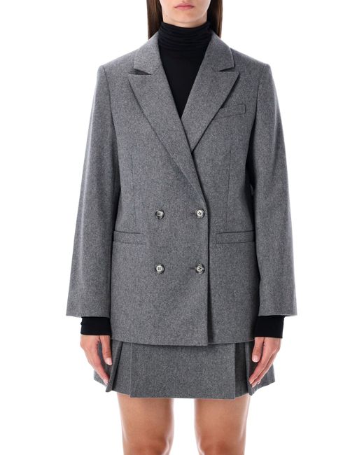 A.P.C. Gray Lucy Jacket Db