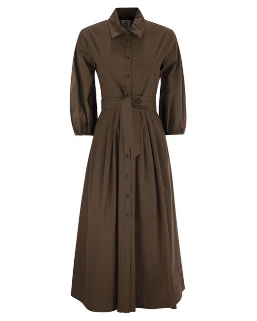 Twinset Brown Fashionable And Chic Skirt