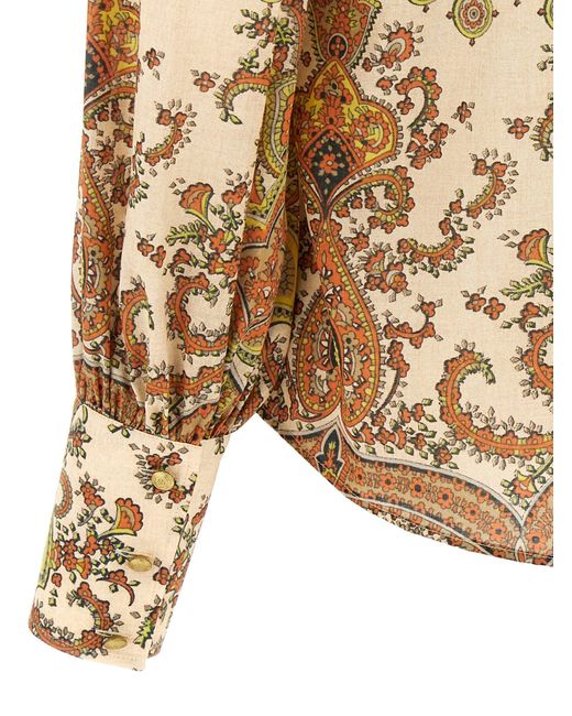 Valentino Garavani Blue 'Voyage Imaginaire' Hemd