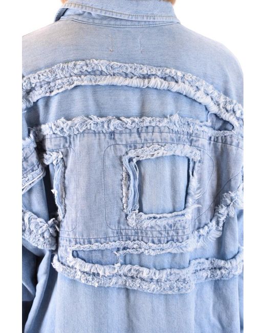 DIESEL Blue Shirt Dress