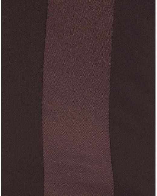 Elisabetta Franchi Purple Dress With Jewel Detail