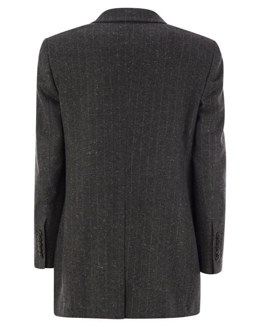 SAULINA Black Antonia Single Breasted Jacket