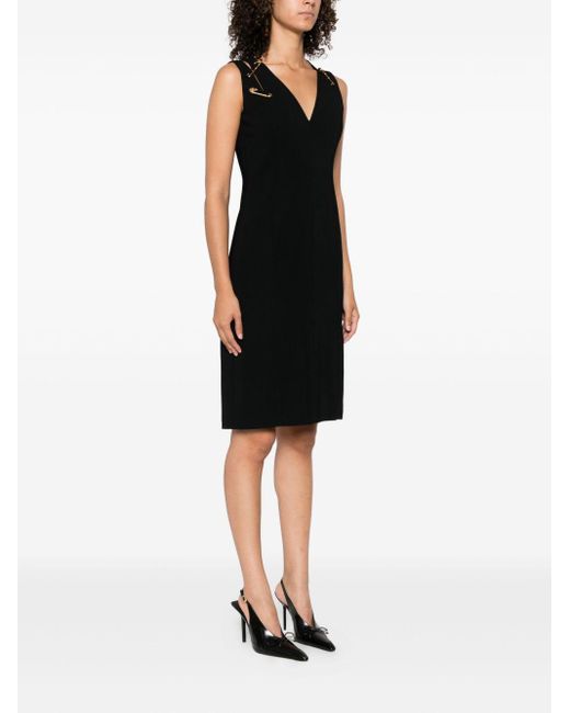 Mini Cocktail Vestido Versace de color Black