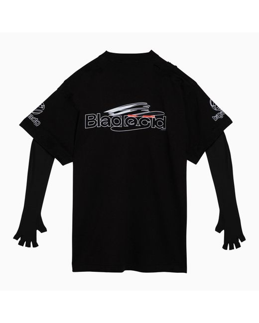 Balenciaga Black Ai Generated Washed/ T-Shirt