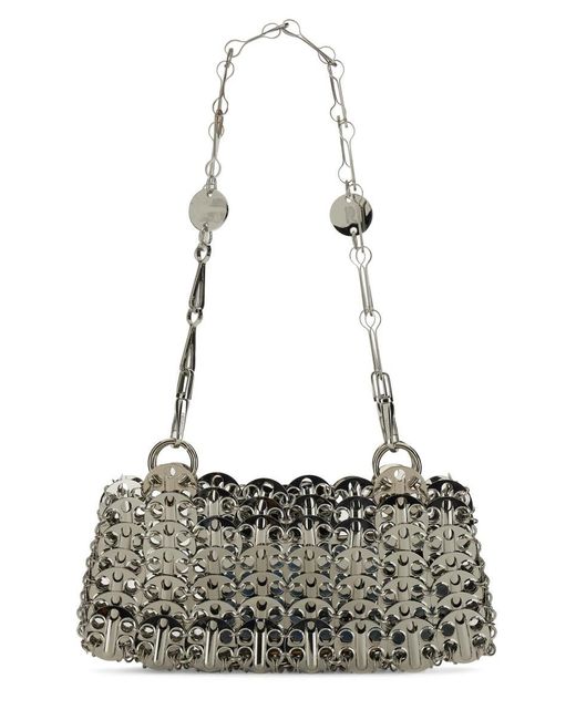 Rabanne Metallic Xtra 69 Shoulder Bag