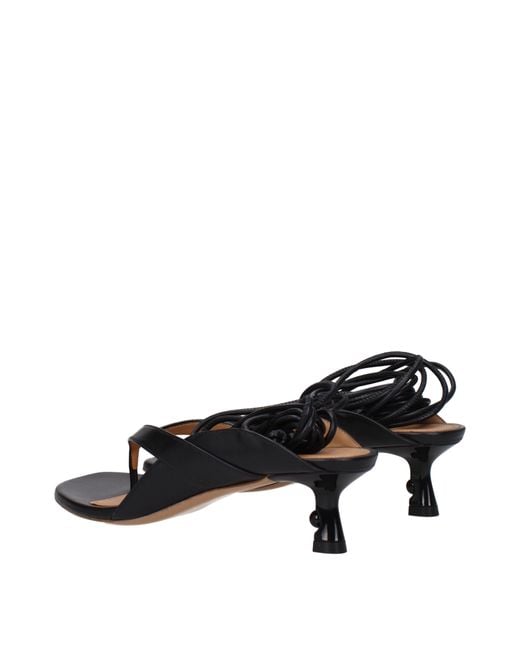 Off-White c/o Virgil Abloh Black Flip-Flops Lollipop Skin for men