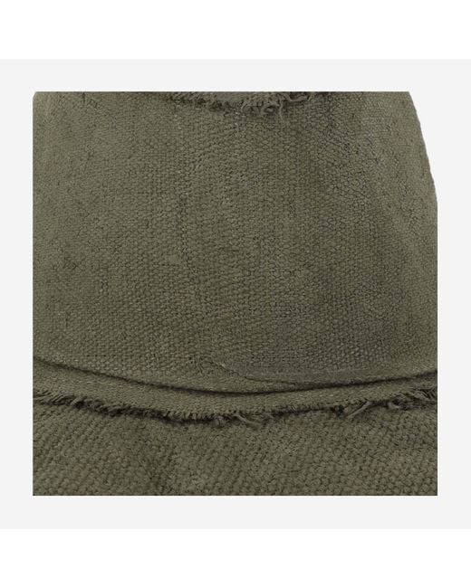 Reinhard Plank Green Straw Hat