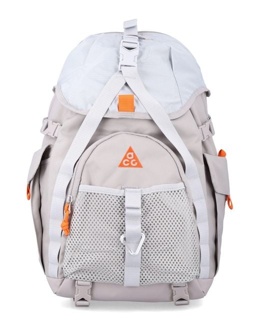 Nike White Acg Daymax Technical Backpack