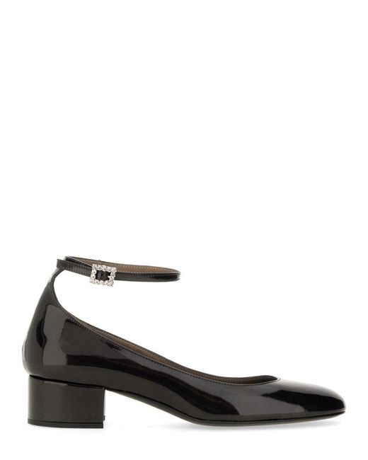 Roberto Festa Black Mary Jane "Margot" for men
