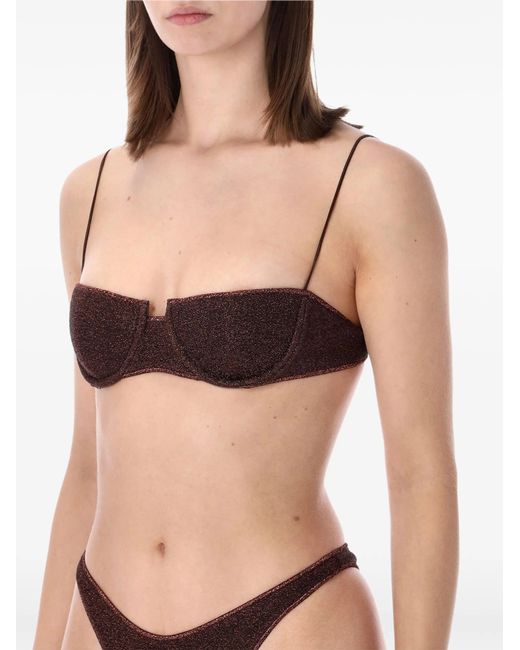 Oseree Black Lumiere Balconette Bandeau