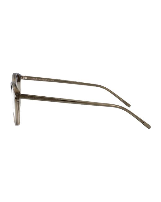 Saint Laurent Multicolor Transparent Acetate Glasses
