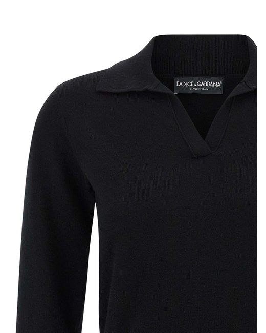Dolce & Gabbana Blue Polo -Trikot