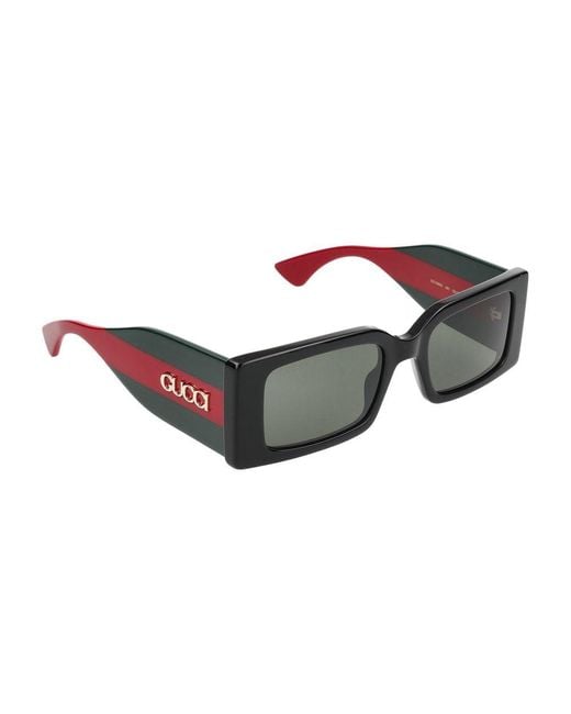 Gucci Sonnenbrille GG1860 S 001 Schwarzes grünes Grau /20/135 in Green für Herren