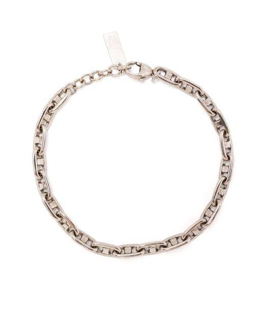 Saint Laurent Gourmettenarmband in Metallic für Herren