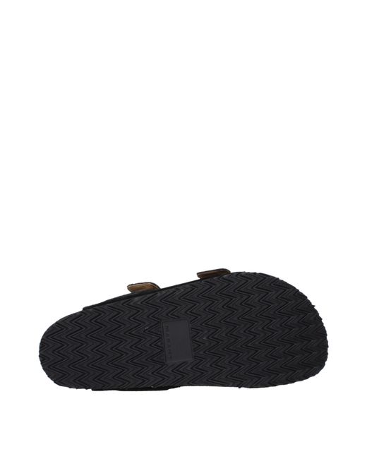 Isabel Marant Black Slippers And Clogs Lekson Suede