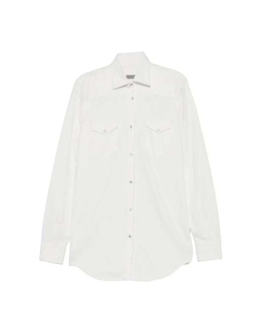 Sartorio Napoli White Button Down Shirt