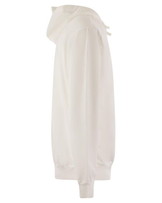 Premiata Premata Sweatshirt PR352230 mit Kapuze in White für Herren