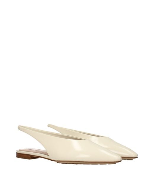 Bottega Veneta Natural Sofia Sandals Leather/ Sole