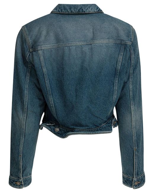 Acne Blue Jackets & Coats Jackets And Coats
