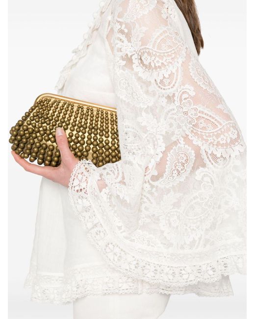 Zimmermann Ascension Lace Detail Tuniek in het White