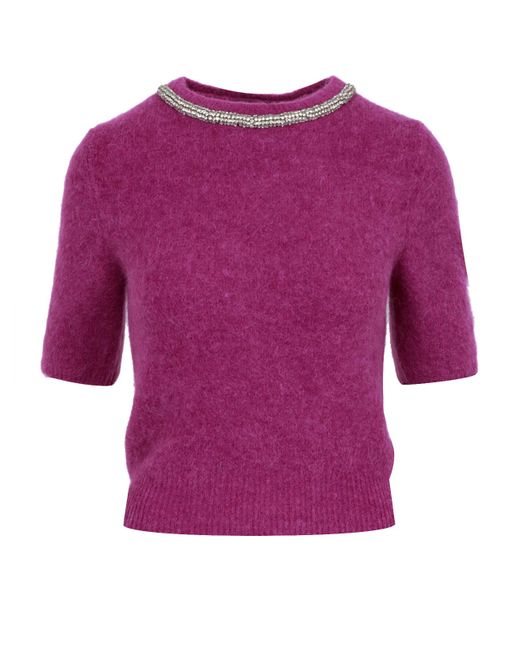 SIMONA CORSELLINI Purple Sweaters