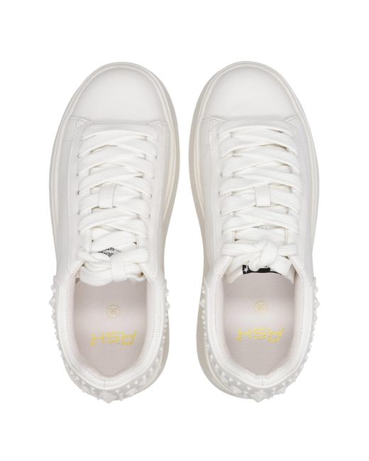 Baskets de cendres blanches Ash en coloris White