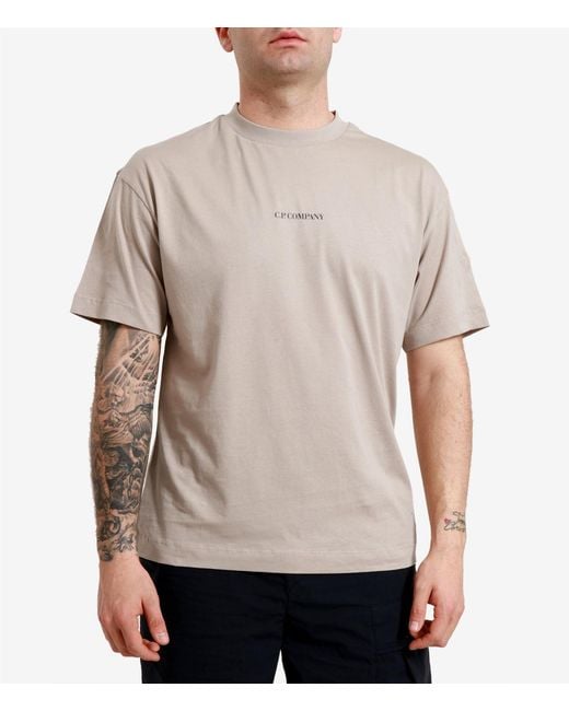 C P Company White T Shirts And Polos