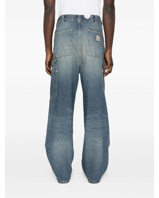 Carhartt Blue Og Double Knee Pant
