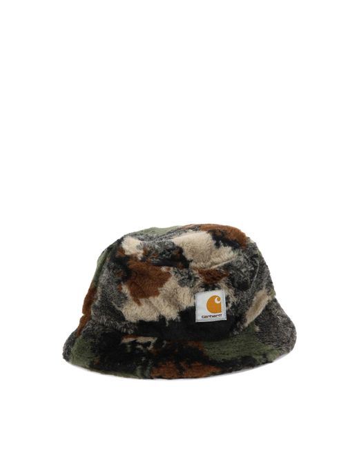 Carhartt Black Plains Bucket Hat for men