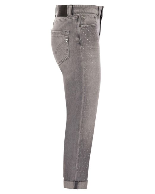 Jeans de algodón suelto Koons Dondup de color Gray