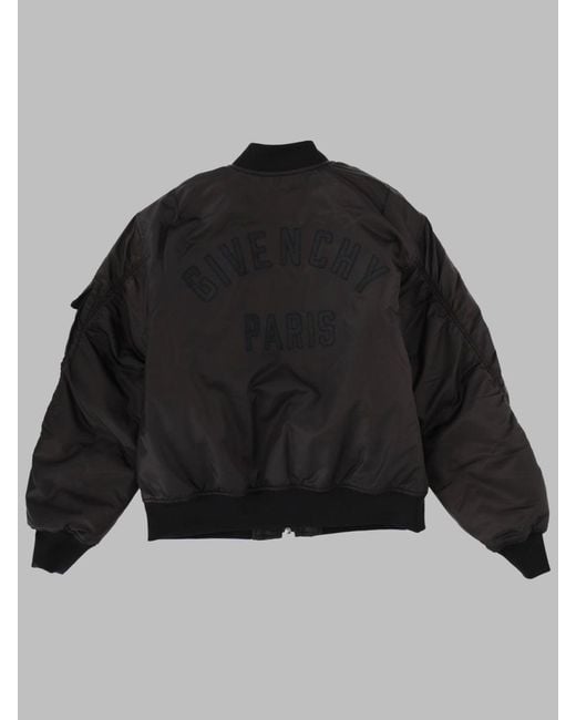 Givenchy Blue Mini Bomber Jacket