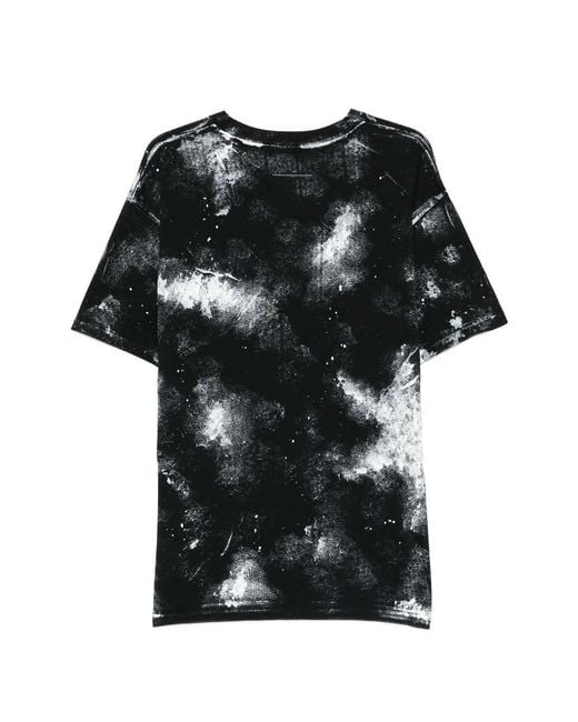 MM6 by Maison Margiela Black Graphic T Shirt
