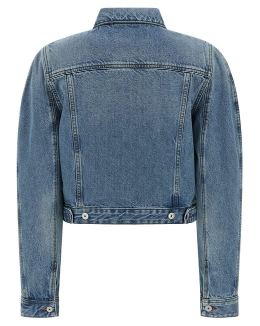 Jacquemus Blue 'La Veste De-Nimes Ovalo' Jacket