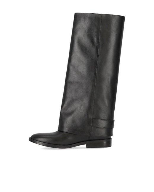 Strategia Black Gaiter Boot
