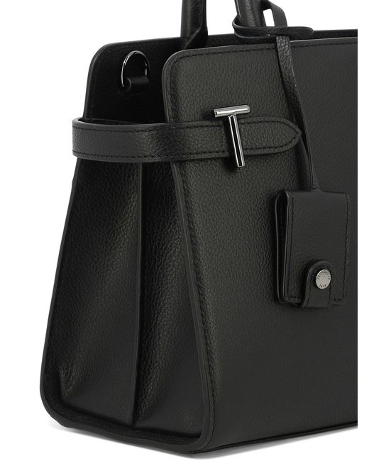 Le Tanneur Black "Emilie" Handbag