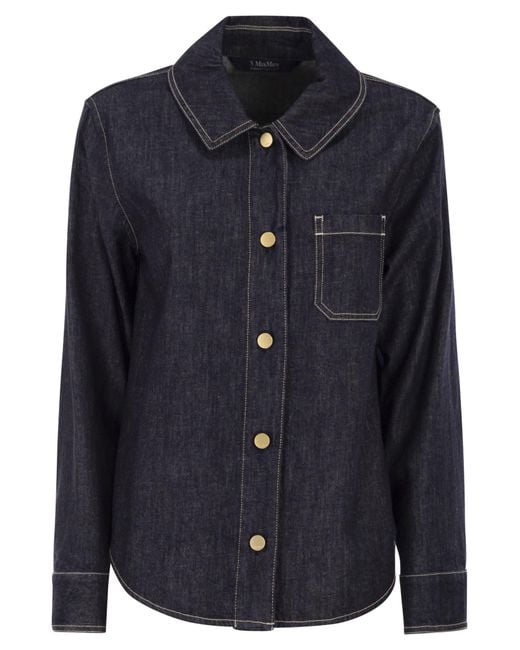 Max Mara Blue Smmenfasi