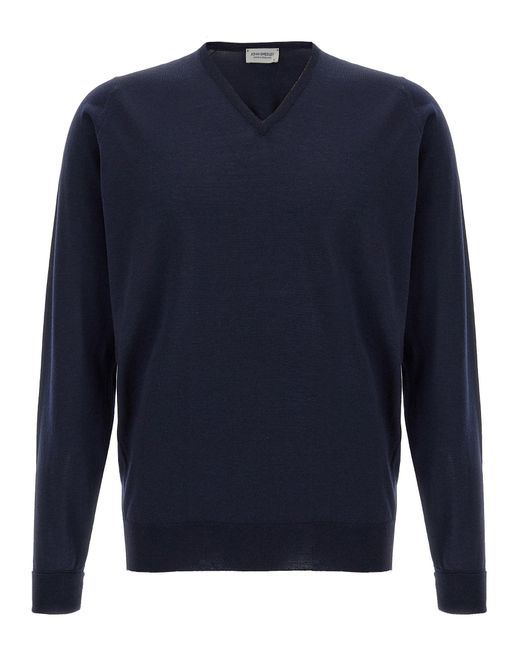 John Smedley Bobby Sweaters And Cardigans Blue for men