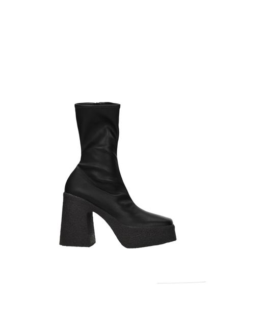 Stella McCartney Black Stivaletti Donna Eco Pelle Nero for men
