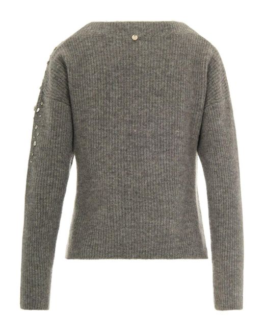 Liu Jo Gray Sweaters