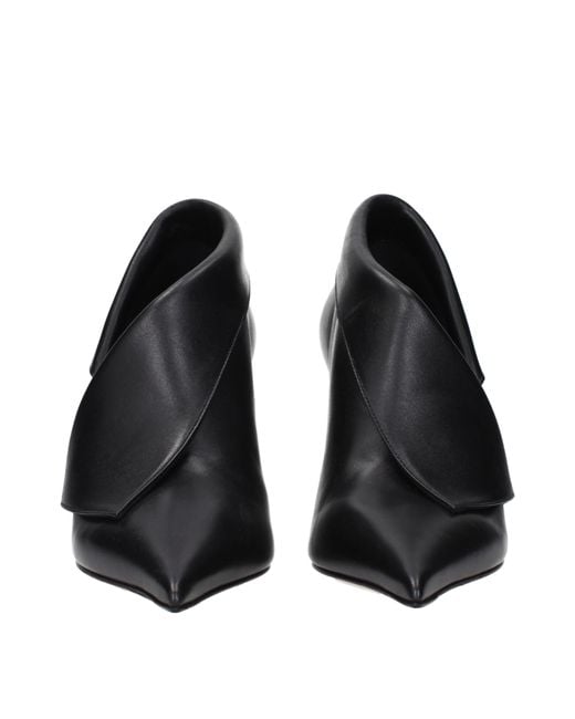 Ferragamo Black Litty Ankle Boots Leather